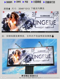 水墨明星户外海报