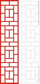 镂空雕花  中式移门 屏风隔断