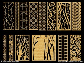 镂空雕花