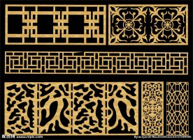 镂空雕花