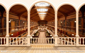 经典豪华建筑背景墙