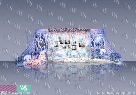 冰雪主题迎宾区