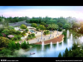 公园psd高清分层