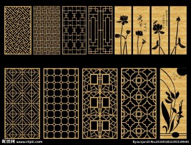 镂空雕花