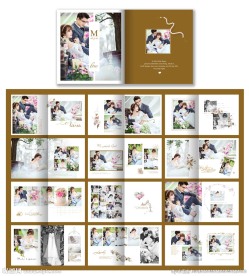 婚纱照相册 森女