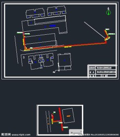 铁小路口主管改道工程竣工图