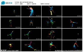 快节奏人体节奏街舞酒吧夜店背景