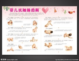 婴儿抚触操图解