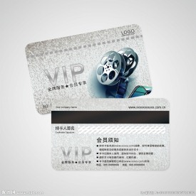 电影会员卡图片