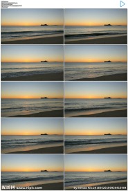 4K夏威夷大海日出