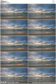 4K夏威夷美丽的大海海岸