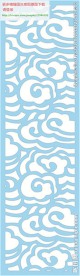 祥云镂空雕刻花纹