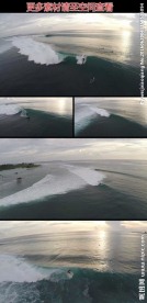 海上冲浪高清实拍视频素材