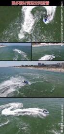 海上摩托艇运动实拍视频素材