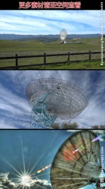 卫星信号接收站高清实拍视频素材
