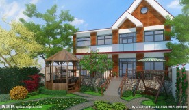 农家院全景模型