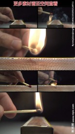 划火柴慢镜头高清实拍视频素材