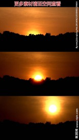 森林日出剪影高清实拍视频素材