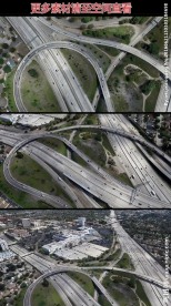 城市立交桥实拍视频素材