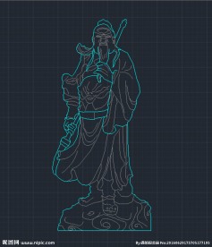 关公 cad