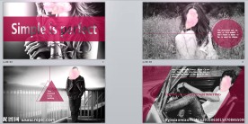 欧美时尚大气大牌人物商务创意总