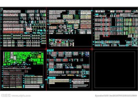 厨房完整模板图库图块