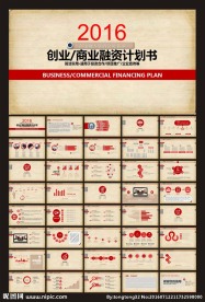 中国风商业融资计划书