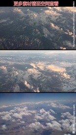 高空鸟瞰山川高清实拍视频素材