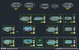 宾馆装修工程图纸