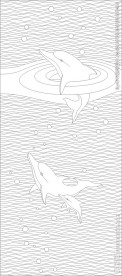海豚雕刻