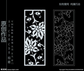 镂空雕花 移门图案