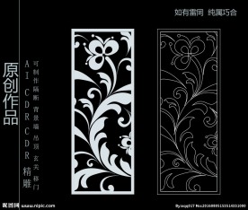 镂空雕花 移门图案