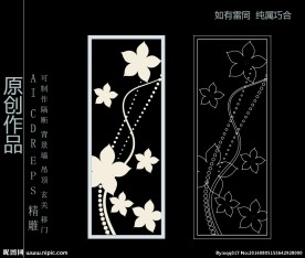 镂空雕花 移门图案