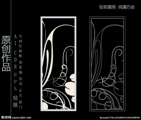 镂空雕花 移门图案