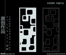 镂空雕花 移门图案  隔断图案