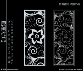 镂空雕花 移门图案