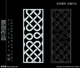 镂空雕花 移门图案