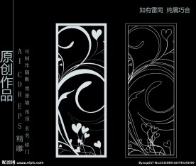 镂空雕花 移门图案