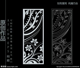 镂空雕花 移门图案