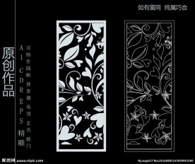 镂空雕花 移门图案