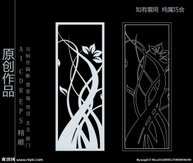 镂空雕花 移门图案