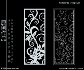 镂空雕花 移门图案