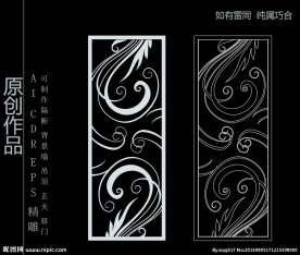 镂空雕花 移门图案