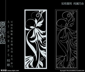 镂空雕花 移门图案