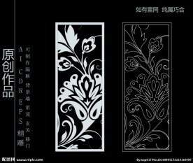 镂空雕花 移门图案