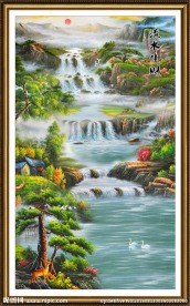 玄关山水画