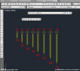 螺丝钉 cad