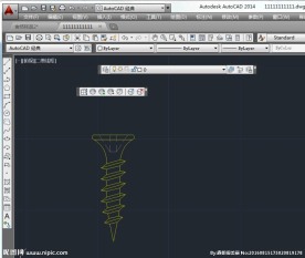 螺丝钉 cad