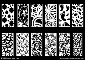 镂空雕花