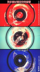 动感音乐节奏圆环循环动态背景